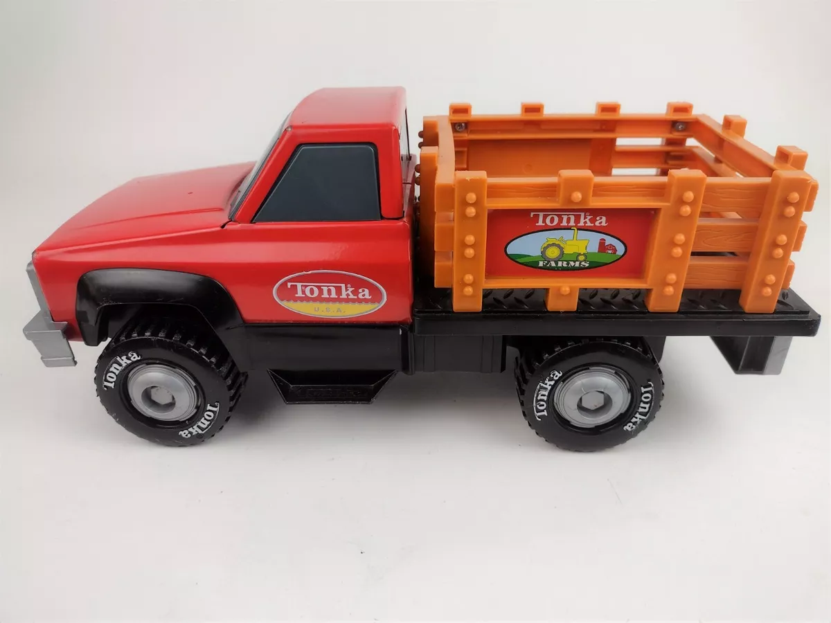 Tonka cheap flatbed truck