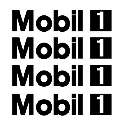 Mobil 1 Decal Mobil 1 Oil Logo Vinyl Sticker Car Window Windshield Decal