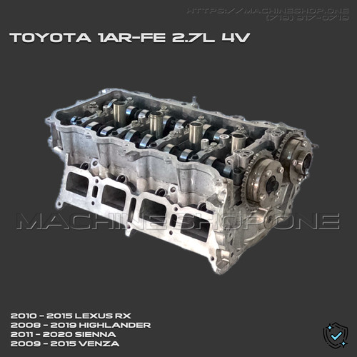 1AR 2008-2020 RX Highlander Sienna Venza cylinder head 2.7L - CORE EXCH REQD