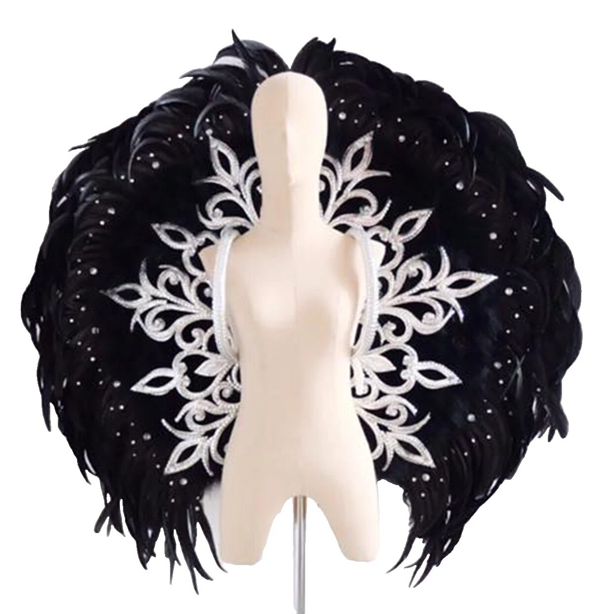 Cristal Negro Disfraces Unisex