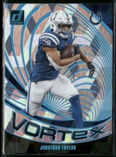 Jonathan Taylor 2024 Donruss #VOR-JTA Vortex Cubic #/50