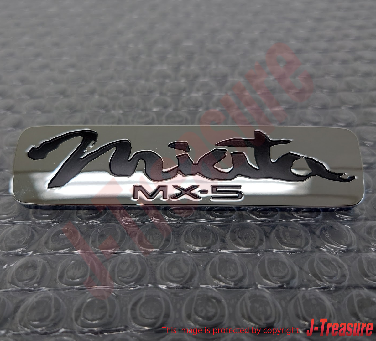 MAZDA MX-5 MIATA 99-05 Genuine Rear Emblem Black 
