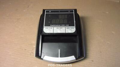 CASHCONTROL CCE 112 Recognize counterfeit money 4 sided Euro SCREEN DAMAGED