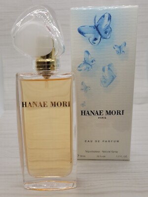 HANAE MORI BLUE BUTTERFLY oz 50 ml Eau De Parfum Women Spray