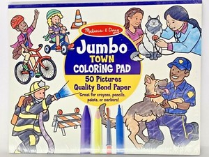 melissa and doug jumbo coloring pad