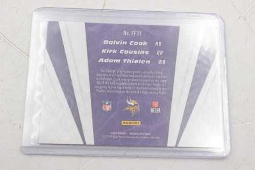 (2) MINNESOTA VIKINGS Cousins THIELEN Football Cards - Picture 2 of 5