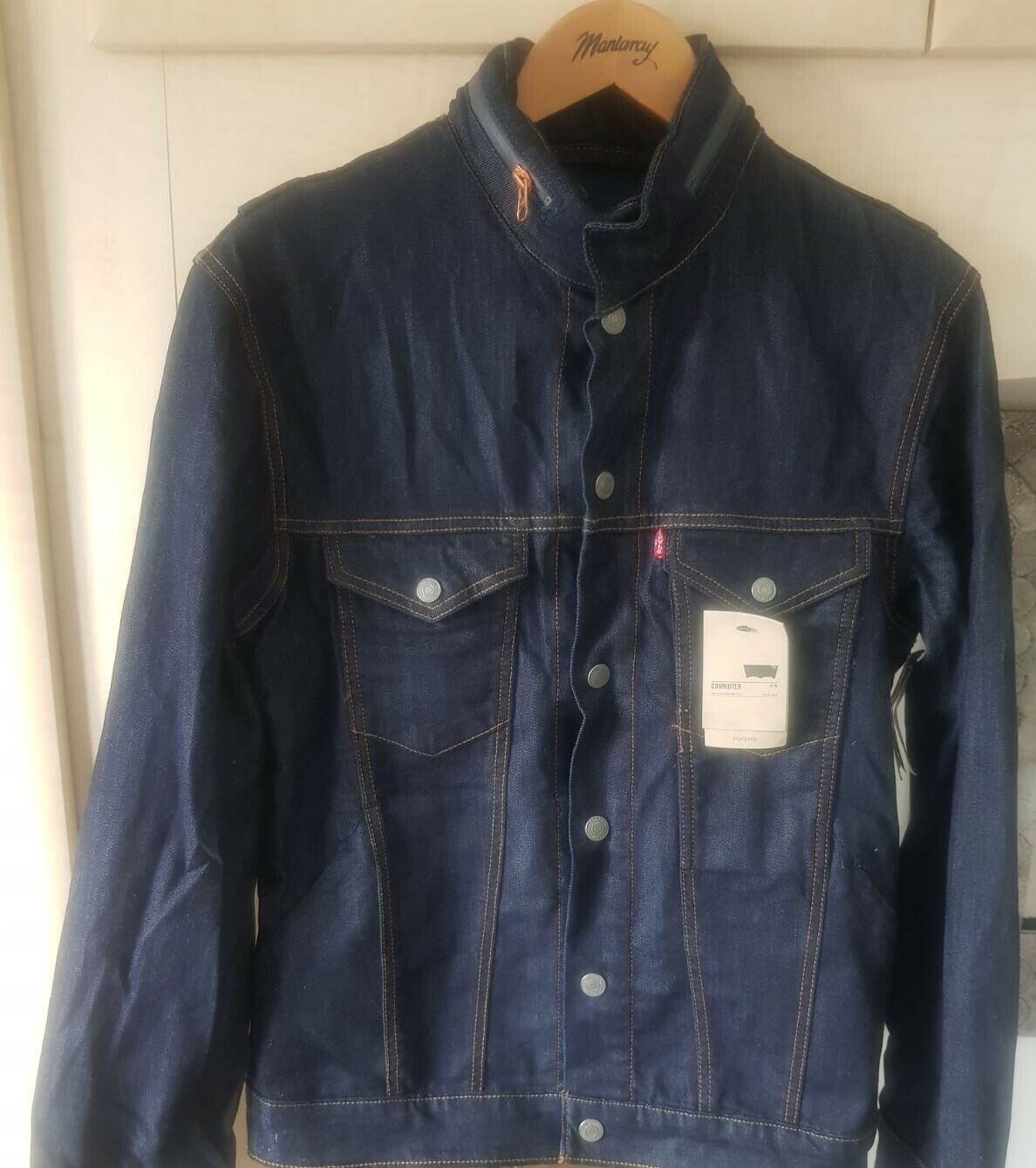 Levis Commuter Cycling Trucker Jacket Size Small | eBay