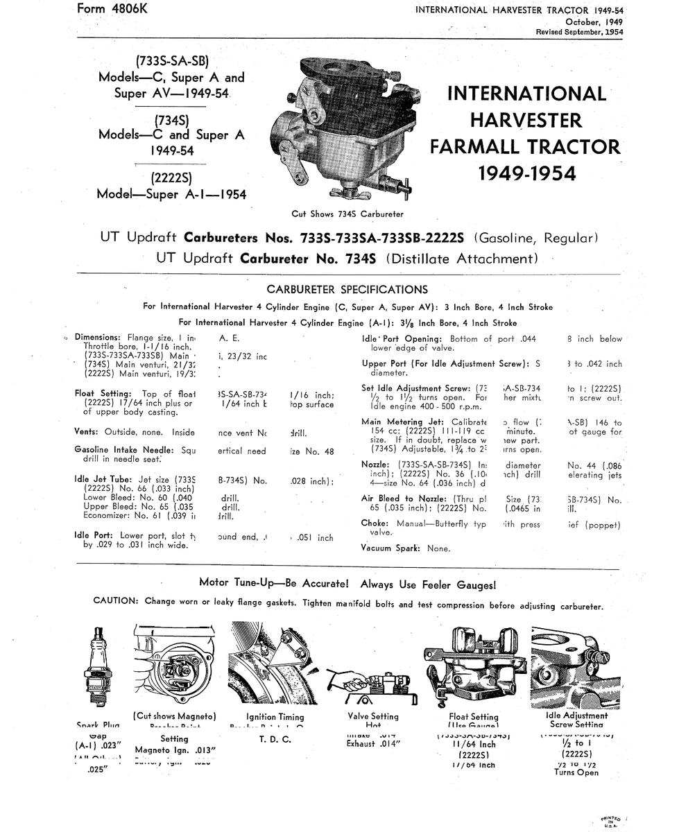 De Carburador Tractor Originales International | Cuotas sin interés