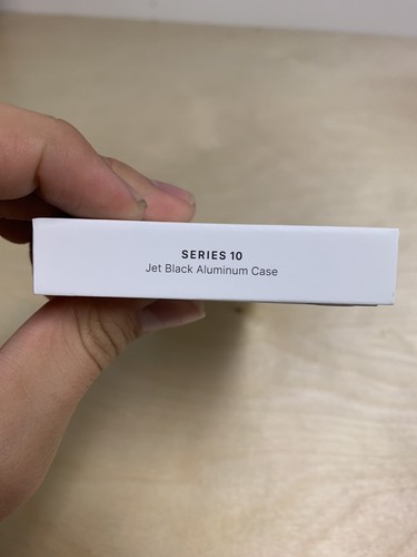 Apple Watch Series 10 46mm Cellular Jet Black w/ M/L Black Sport Band MWY43LW/A - Picture 7 of 12