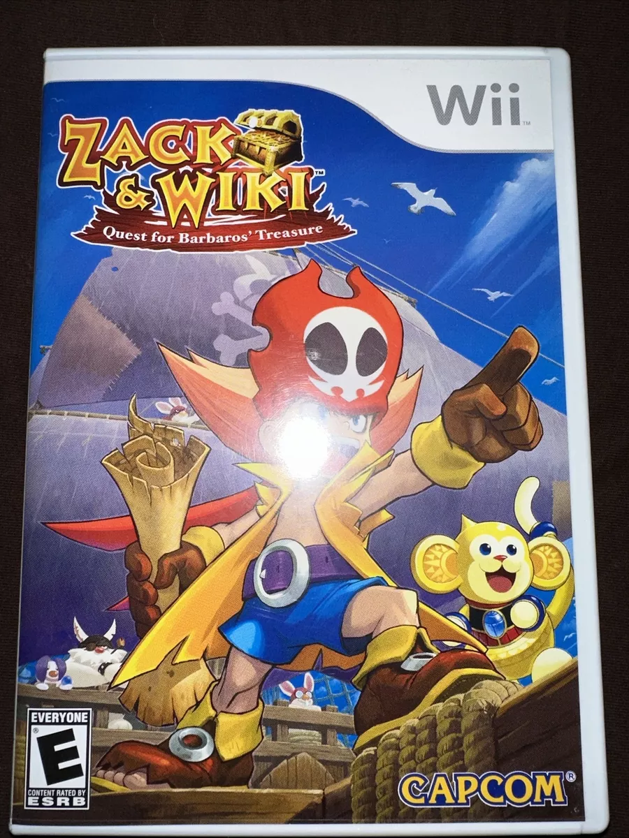  Zack & Wiki Quest for Barbaros' Treasure - Nintendo Wii : Video  Games