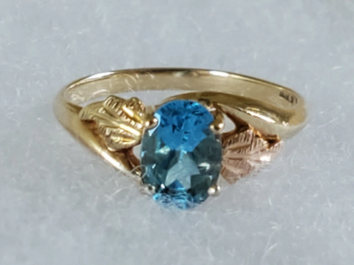 Ebay black shop hills gold rings