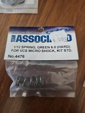 TEAM ASSOCIATED 4476 SPRING SHOCK GREEN 6.0 (HARD) VCS MICRO ASC4476 NIP