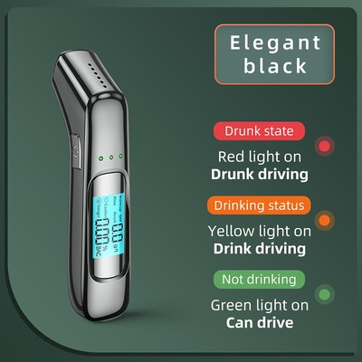 Rechargeable Breathalyzer LCD Display Home Use Grade Portable Accurate Tester