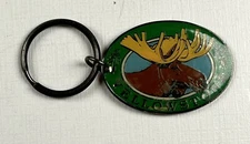 Yellowstone Ntl Park Moose Keychain