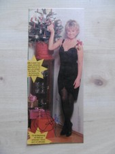 Gitte Haenning autograph signed magazine image