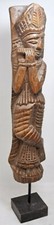 Antike Holz Tribal Göttin Schnitzerei Figur Original Alt Fein Handgeschnitzt