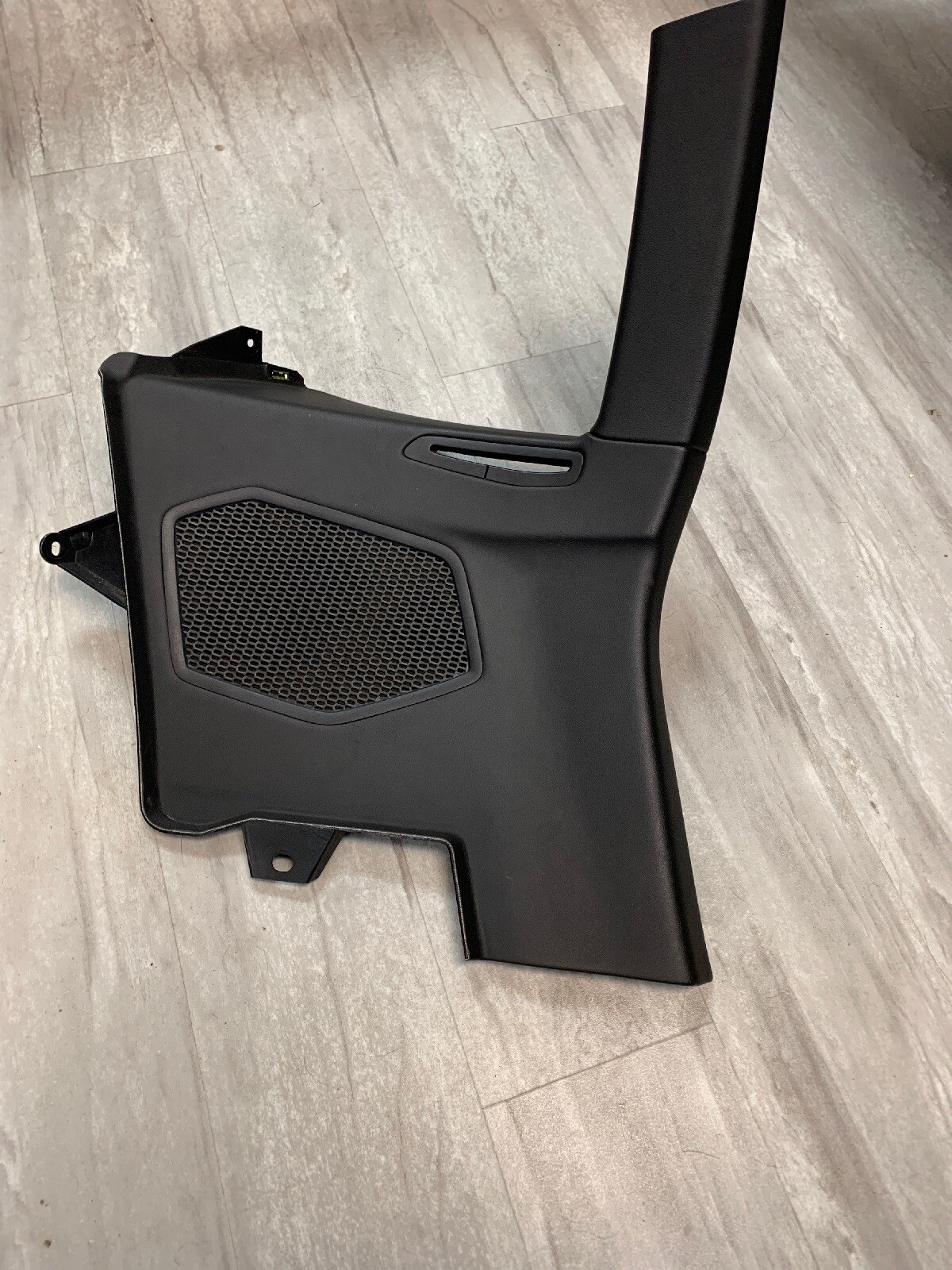 lamborghini huracan Left Driver B Pillar Black Leather Rear Panel 4T0868417