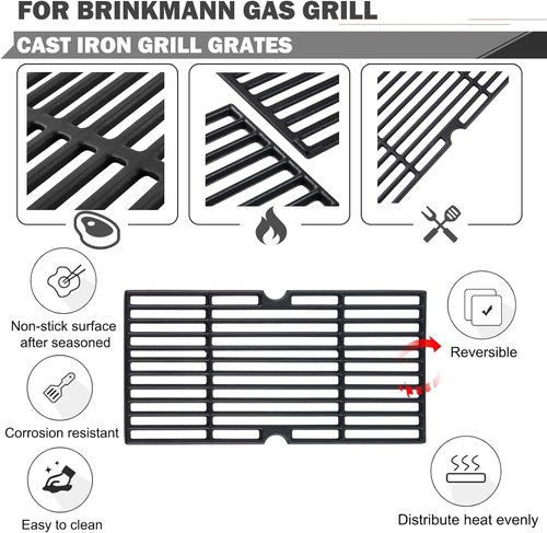810-1750-S 810-1751-S Grates Parts for Brinkmann 5 Burner Grill Replacement P - Picture 4 of 12