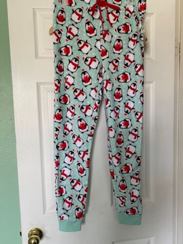 *Ladies LOUNGE PJ PANTS Size S (4/6) NEW With Tags (H) Soft, Plush PENGUINS