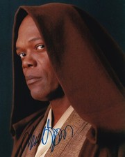 SAMUEL L JACKSON signed autograph 20x25cm STAR WARS in person autograph ACOA