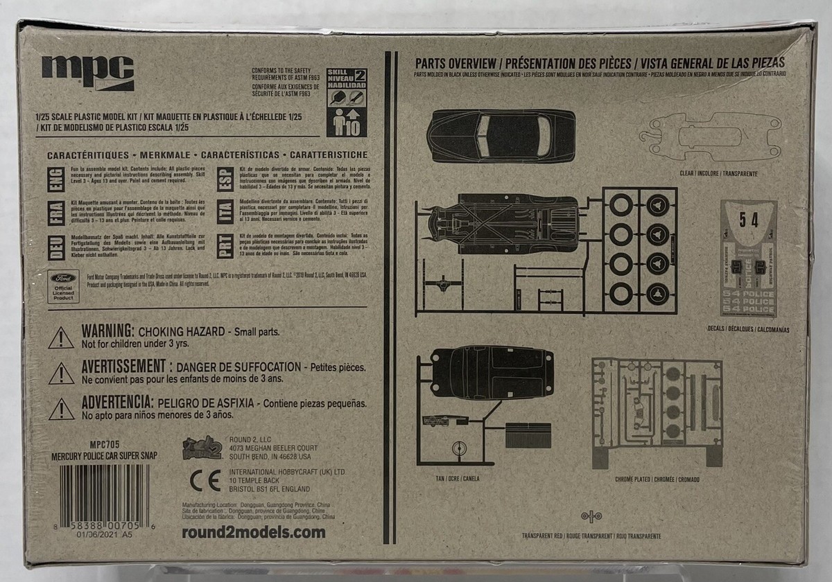 MPC SUPER SNAP 1:25 SCALE 