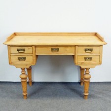 sekretär Schreibtisch gründer kiefer Freisteher 124x56cm wird pers.geliefert