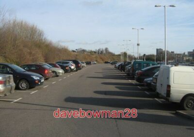 FOTO BASINGSTOKE BAHNHOF PARKHAUS 2 - NORDHOF (2) DAS HEUTIGE PARKHAUS
