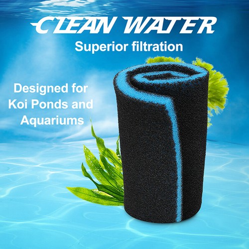 Aquarium Bio Sponge Foam Filter Media Pad for Fish Tank Sump Pond Cut No Lint - Picture 8 of 38