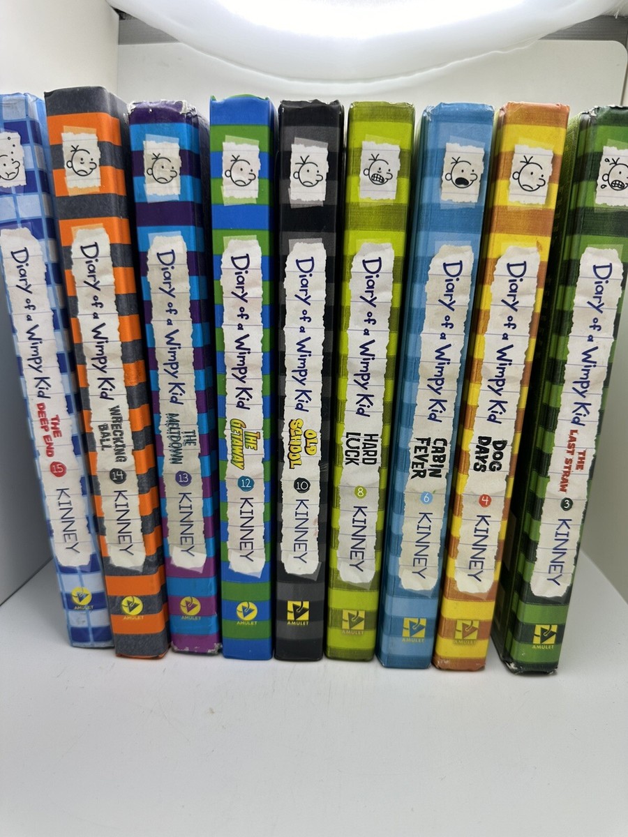 Diary of wimpy kid の9刊シリーズ Diary Of A Wimpy Kid 9 Books. 3,4,6,8,10,12,13,14,15 | eBay