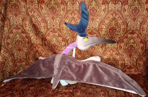 Disney Store Thunderclap Bird The Good Dinosaur Plush Stuffed Pterodactyl 33" W - Picture 3 of 5