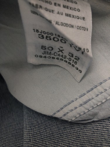 Wrangler Rugged Wear Blue LightWash Relaxed Bootcut Jeans  50 32 - Picture 4 of 9