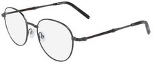 NEW Salvatore Ferragamo SF 2192 015 Shiny Dark Gunmetal Eyeglasses 52/19/150