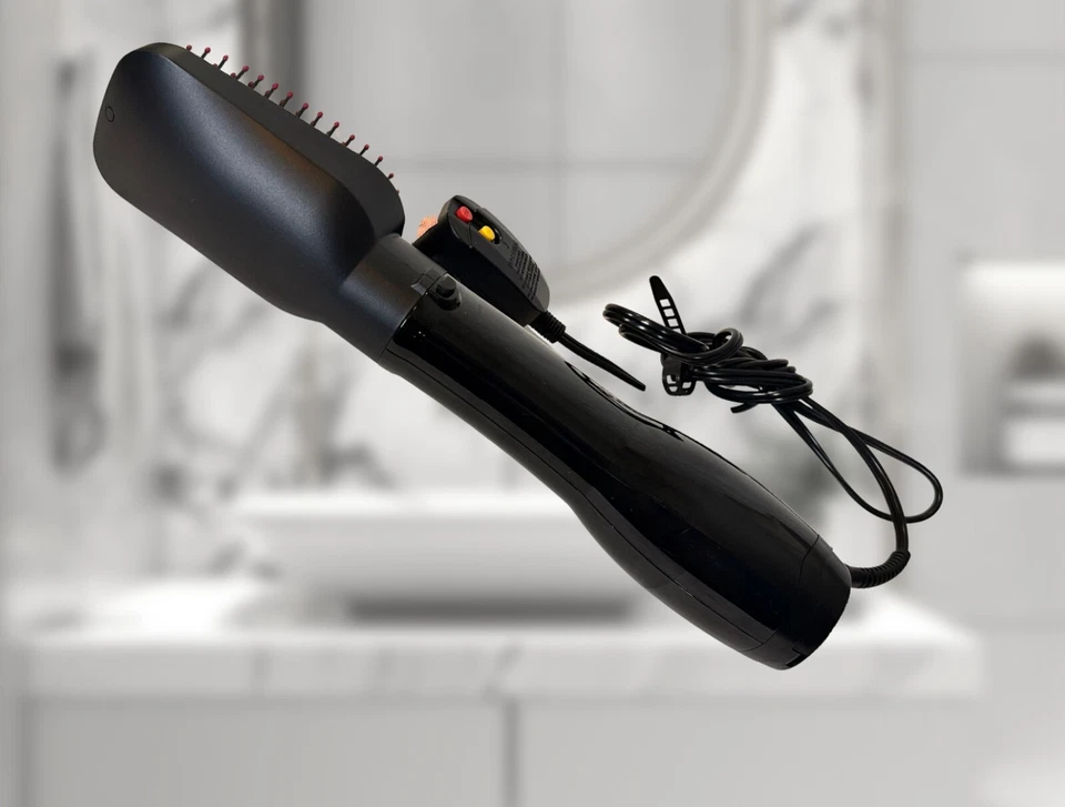 Secador de cepillo Conair Infinity Pro The Knot Dr. rosa negro cable de 6' 1000 W #BC120 Foto 3 de 3