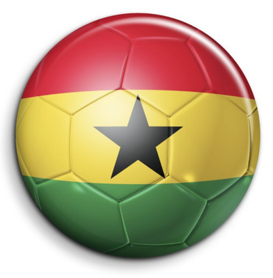 Ballon Ghana - Abzeichen 38mm Button Pin