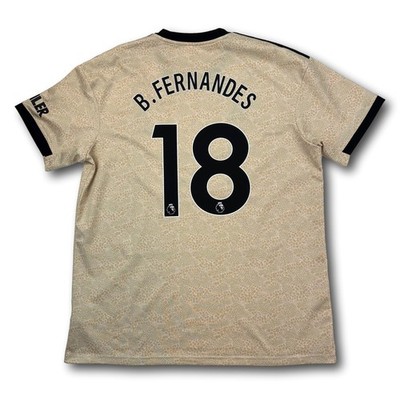 Manchester United - 2019-20 - Auswärts - XL - adidas - B. Fernandes #18