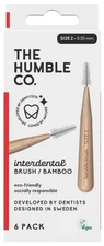 The Humble Co. 6 Bamboo Interdental Brushes Size 2: 0.50 mm