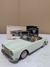 Bandai Vintage 1960s Tinplate Lancia Flaminia Convertible Made in Japan