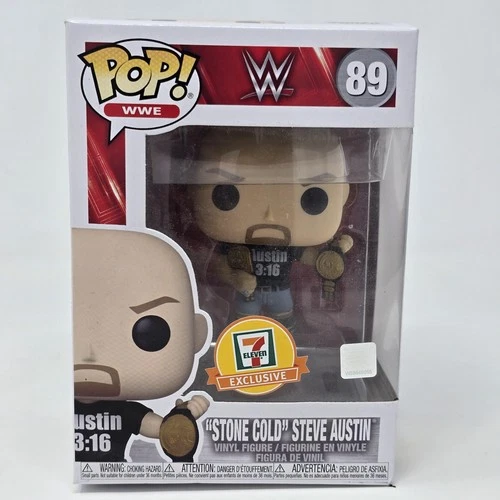 Funko Pop WWE Stone Cold Steve Austin #89 7-Eleven Exclusive Vinyl Figure