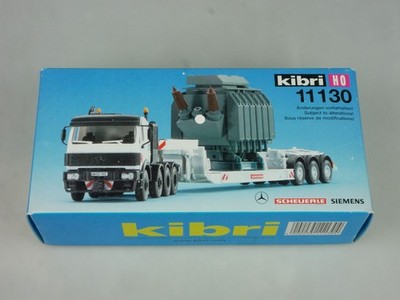 Kibri H0 11130 MB Tieflader Scheuerle Siemens Bausatz Kit Box 134892