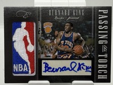 2010-11 Elite Black Box Passing The Torch Signatures Logoman King/Fields /149