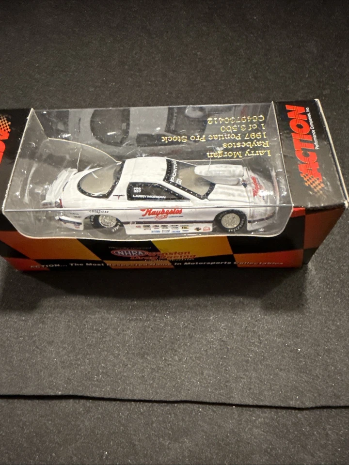 LARRY MORGAN RAYBESTOS 1997 PRO STOCK NHRA  1/64 ACTION 1/ 3,500 - Image 4 of 4