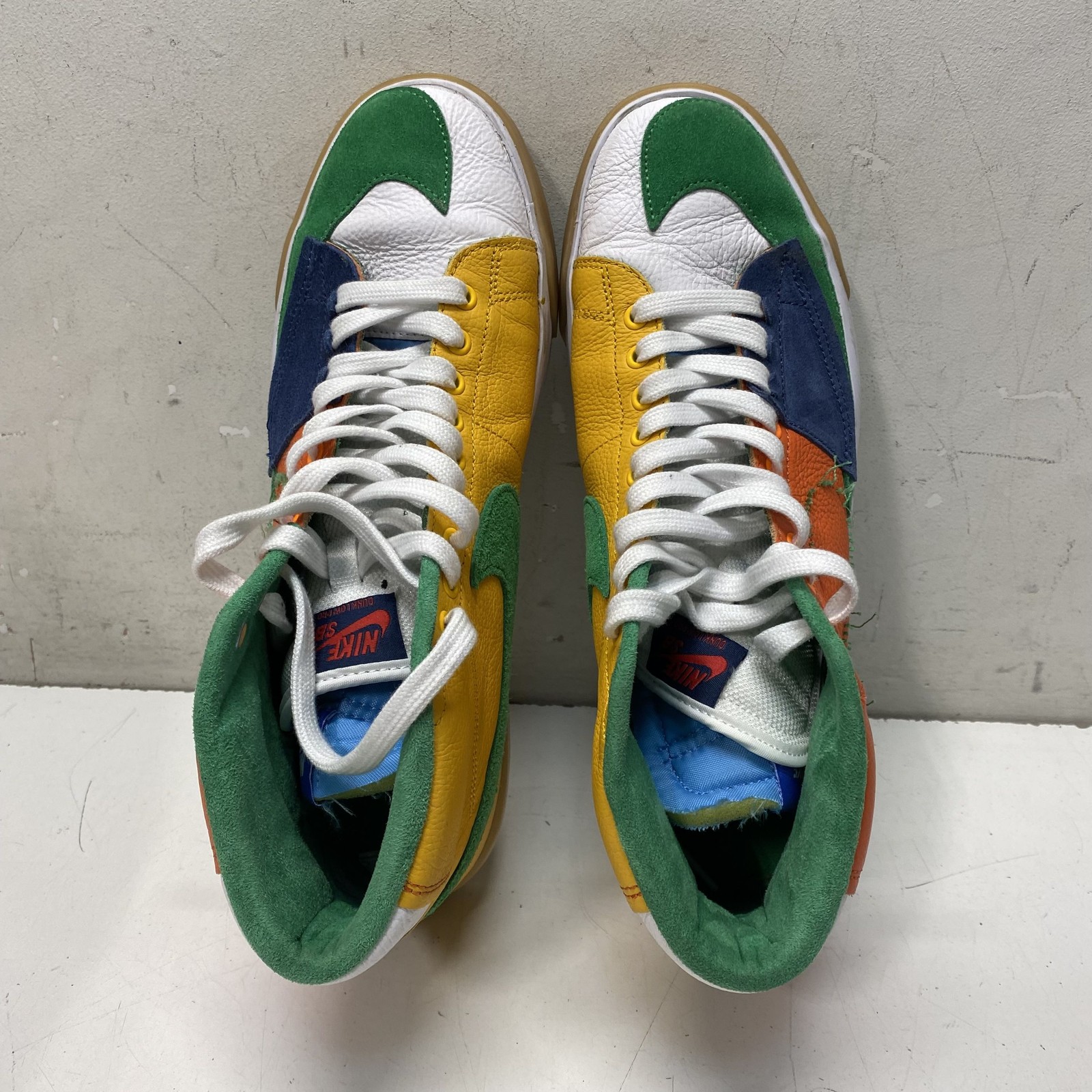 Nike Multi Color Patchwork High Top Sneakers Men … - image 5