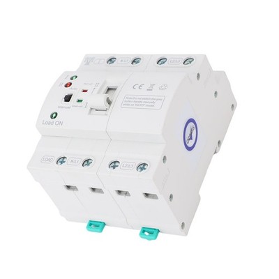 Mini ATS Automatic Manual Transfer Switch 4P 80A Home Generator 3PH Dual Aut NEW