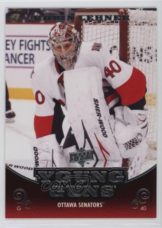 2010-11 Upper Deck Young Guns Robin Lehner #486 5xh