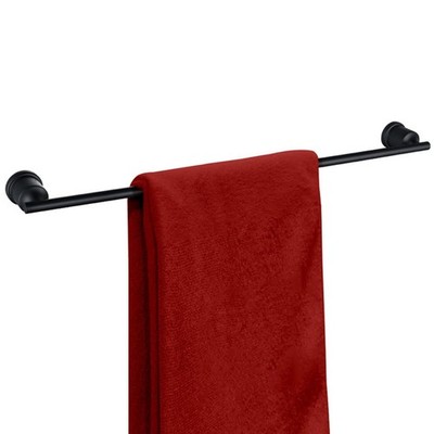 WOWOW Black Towel Bar Rack, 24 Inch Towel Bar Racks for Bathroom Towel Holder...