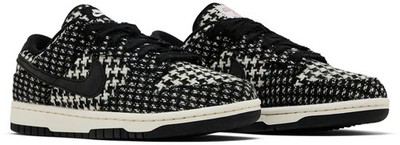 Nike x Harris Tweed Dunk Low Black Phantom HQ5036-901 Women's Sizes