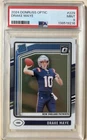 2024 Panini Donruss Optic Rated Rookie Drake Maye #229 PSA 9 RC Patriots All-Pro