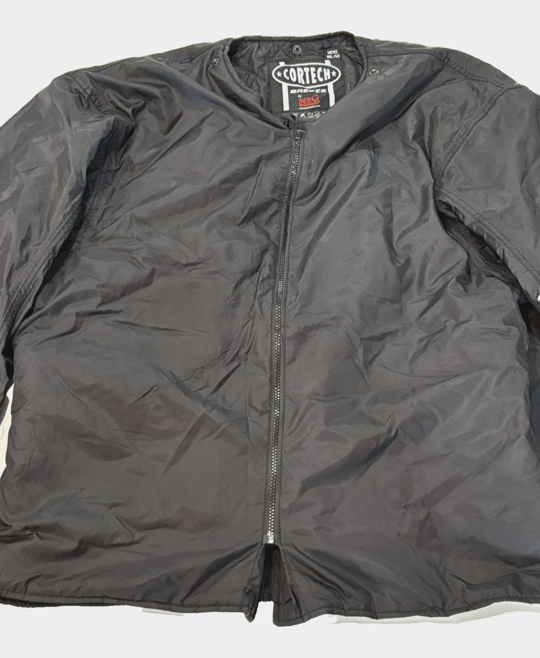 Chaqueta de motocicleta Cortech 3XL negra forro cremallera completa Tour Master Riding Gear para hombre Foto 3 de 4