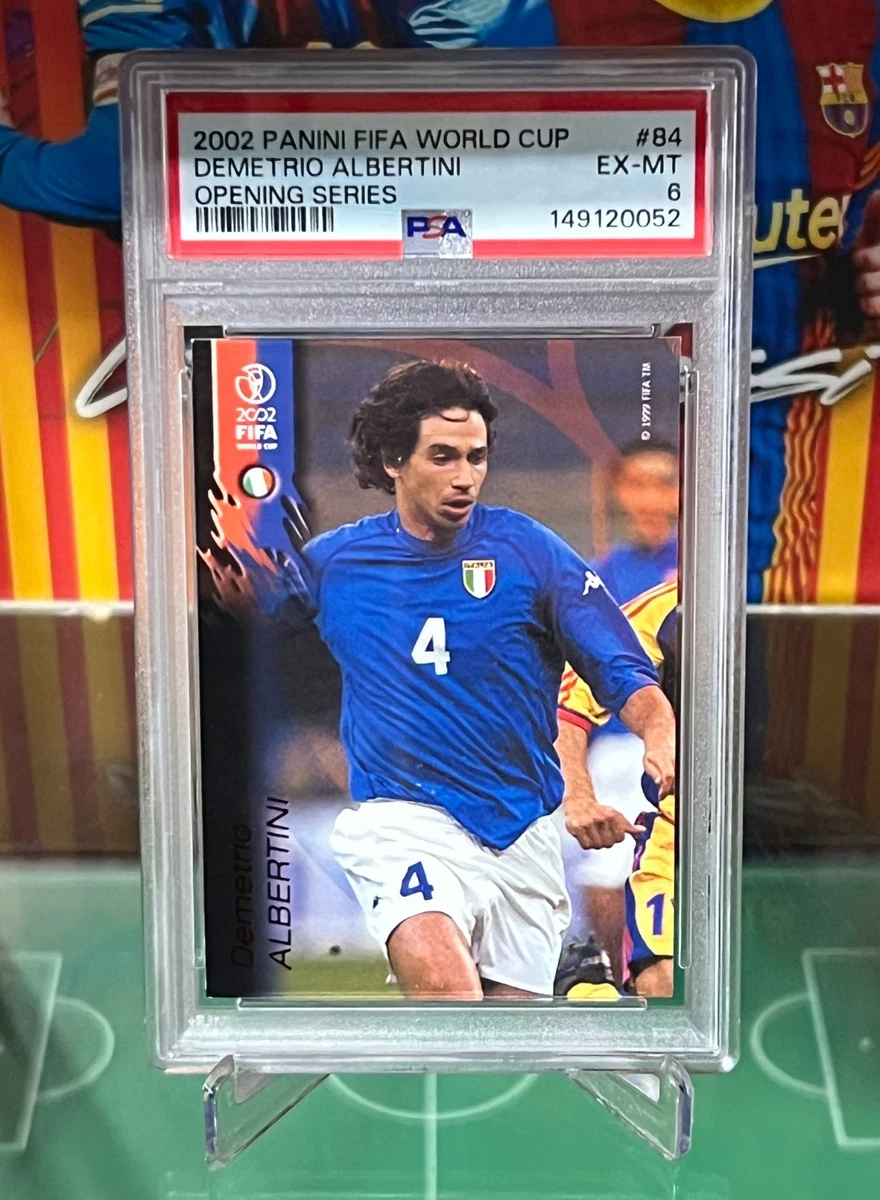 2002 Panini FIFA World Cup Opening Series Soccer Trading Cards for
