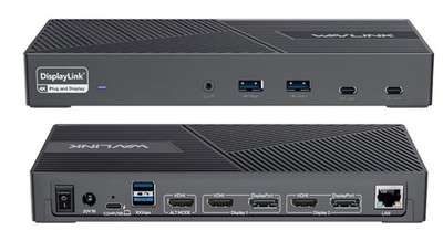 Docking Station Triple Monitor 4K@60Hz for 3 Monitors, 100W Charging for Thunder